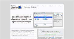 Desktop Screenshot of nemesys-soft.com